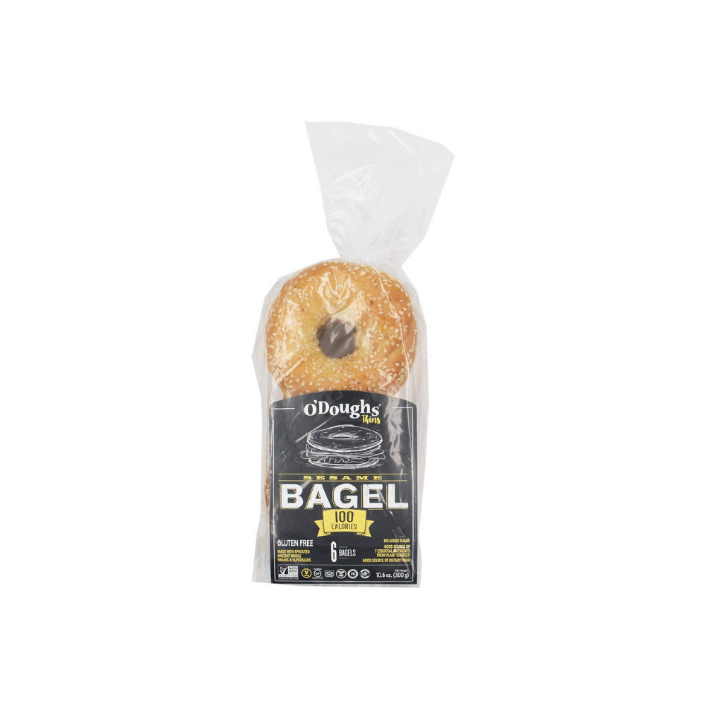 O'Doughs Thins Vegan Everything Bagels