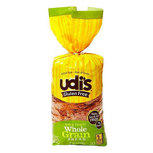 Udi's Sandwich Bread, Gluten Free, Whole Grain 12 Oz