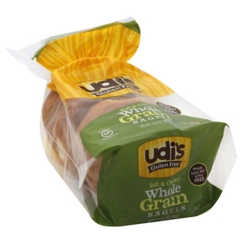 Udi's Gluten Free Whole Grain Bagels 13.9 Oz