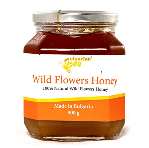 Bulgarian Bee 900 G Bio Miel De Bosque Flores Silvestres Y Hierbas
