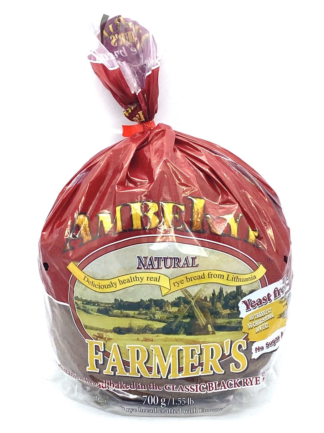 Ocfoodmarket AmbeRye Yeast Free Farmer’s Bread