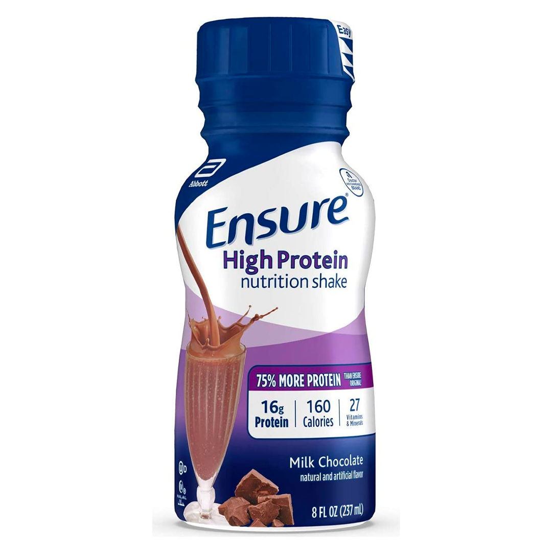 Ensure Original Milk Chocolate Nutrition Shake 6 8 Fl Oz Bottles