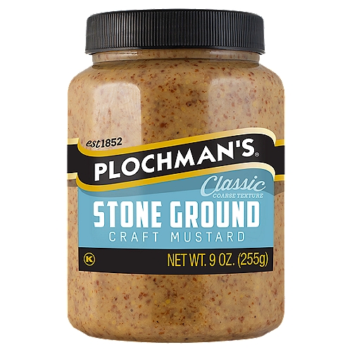 Plochman's Premium Mustard, Original Stone Ground