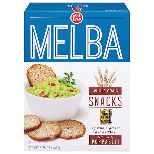 Old London Whole Grain Melba Snacks 5.25 Oz. Box