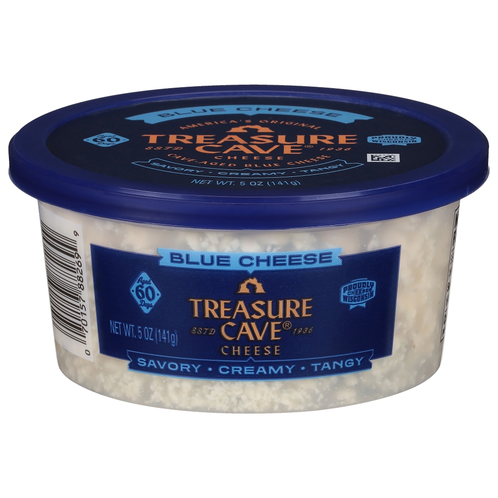 Treasure Cave Crumbled Blue Cheese 5 Oz. Tub