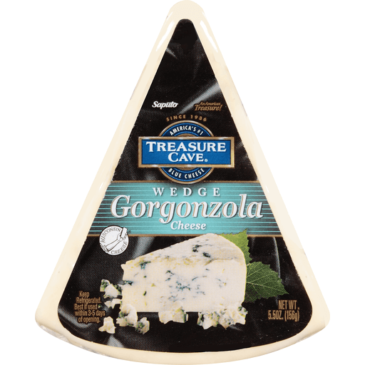 Treasure Cave(r) Cave Wedge Gorgonzola Cheese 5.5 Oz. Pack