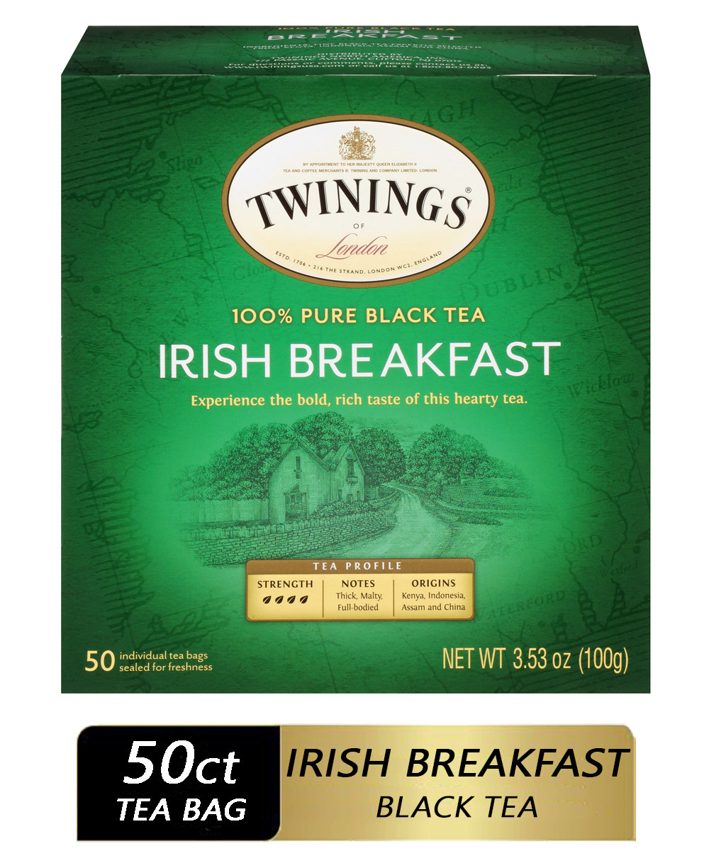 Twinings Of London Irish Breakfast Black Tea Bags