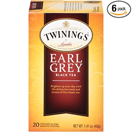 Twinings Of London Earl Grey Black Tea Bags
