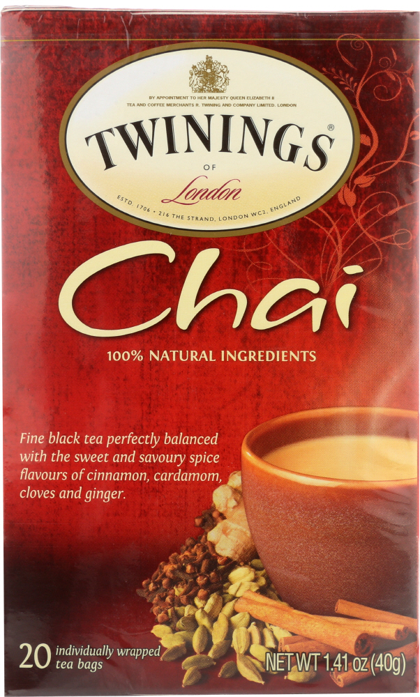 Twinings Of London Chai 20 Tea Bags