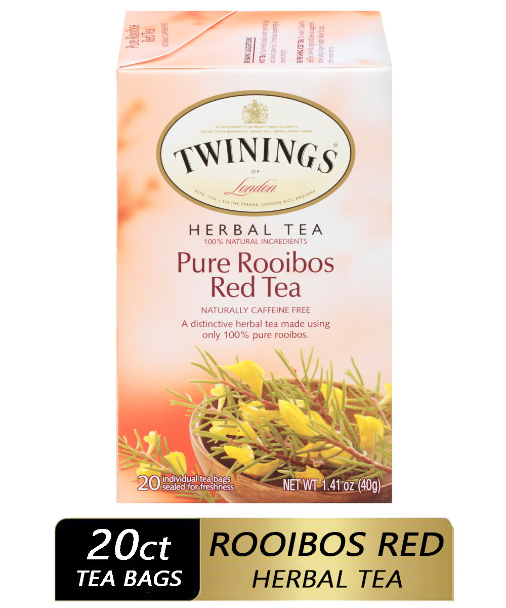 Twinings Of London Pure Rooibos Red Herbal Tea Bags
