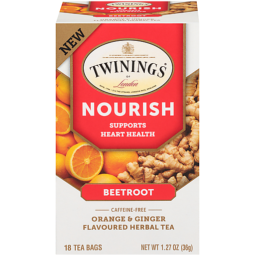 Twinings Of London Nourish Orange & Ginger Herbal Tea Bags