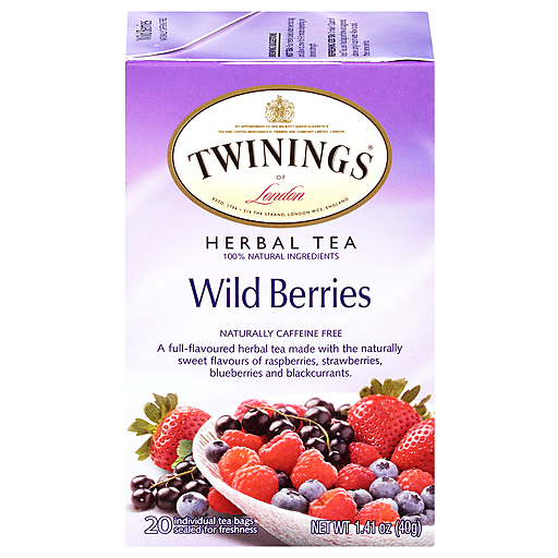 Twinings Of London Herbal Tea Bags Wild Berries