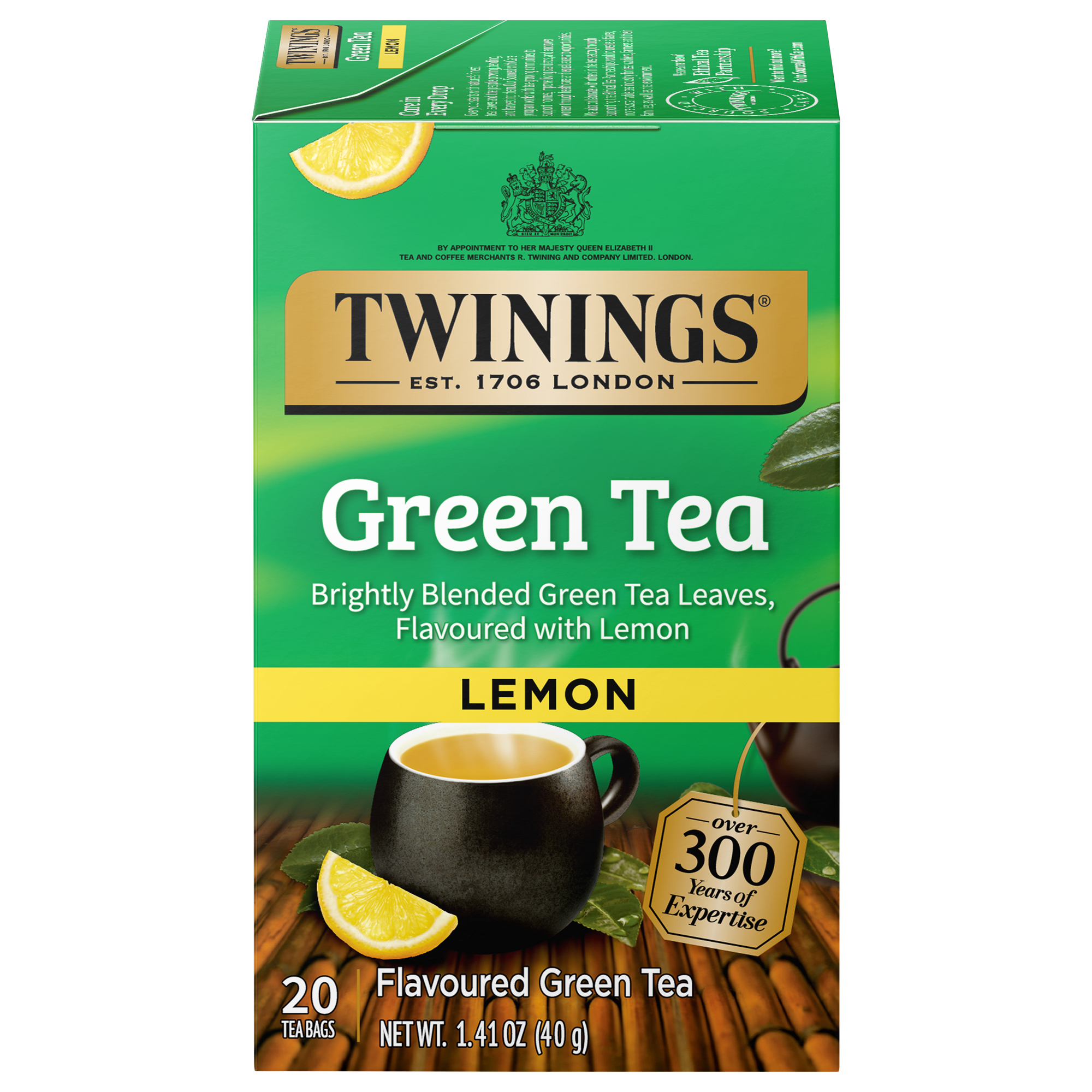 Twinings Bags Lemon Green Tea