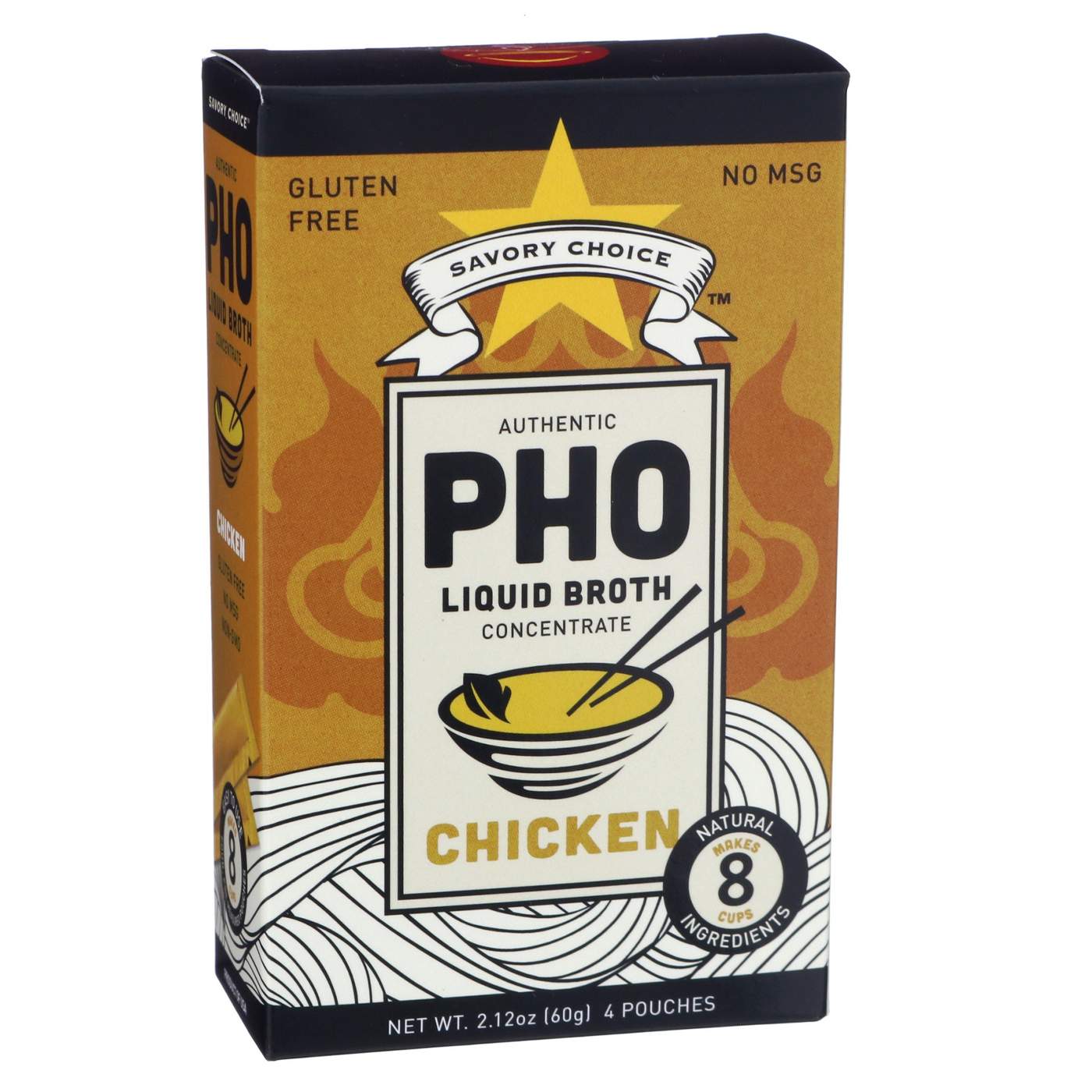 Savory Choice Pho Chicken Liquid Broth Concentrate