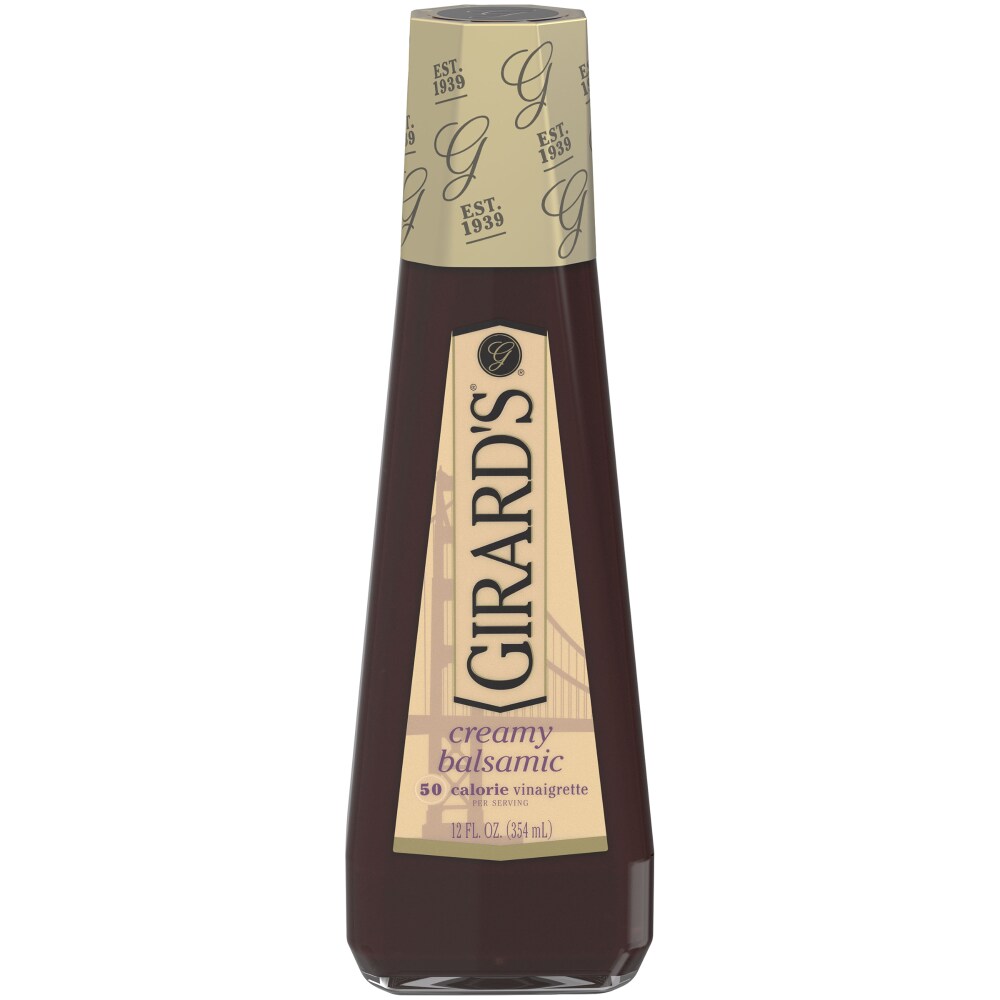 Girard's Creamy Balsamic 50 Calorie Vinaigrette 12 Fl. Oz. Bottle