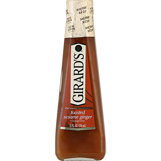 Girard's Toasted Sesame Ginger Vinaigrette 12 Fl. Oz. Bottle