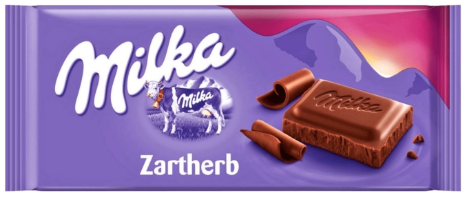 Milka Dark Chocolate, Extra Cocoa