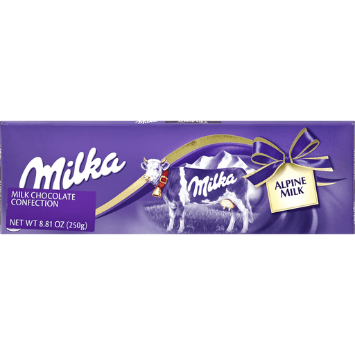 Milka Milk Chocolate, Confection