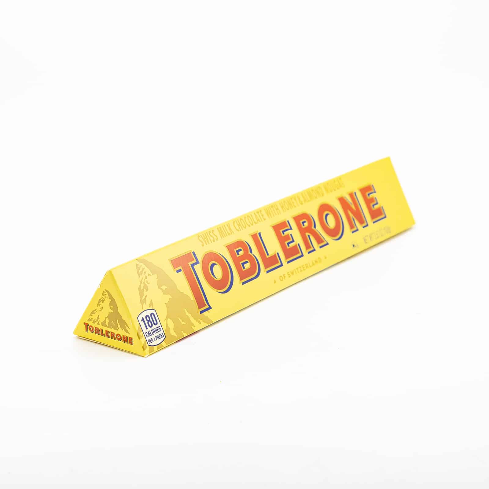 Toblerone Honey & Almond Nougat Swiss Milk Chocolate Bar