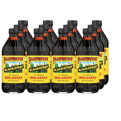 Plantation Blackstrap Molasses Syrup - Unsulphured - 15 Fl Oz