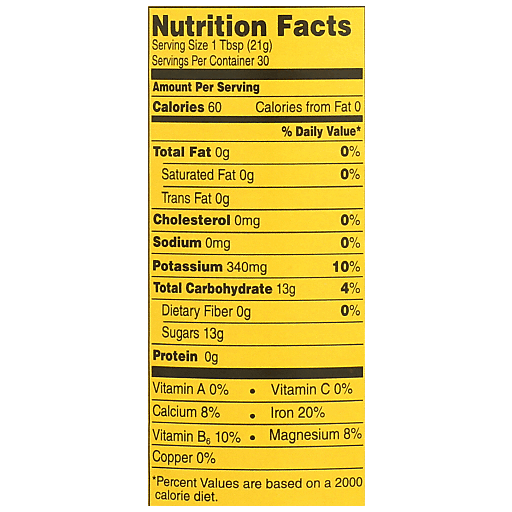 Plantation Organic Blackstrap Molasses Syrup Case Of 12 15 Oz