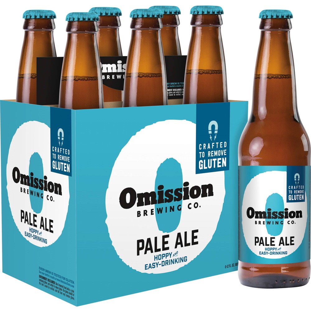 Omission Brewing Co. Pale Ale, 6 Pack 12 Fl. Oz. Bottles