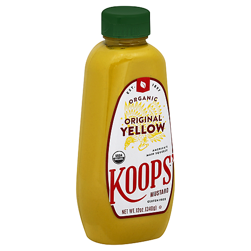 Koops' Organic Original Yellow Mustard 12 Oz
