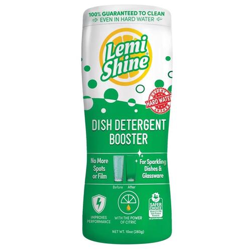 Lemi Shine 010110008 Dishwasher Booster Citrus Scent Powder 10 Oz