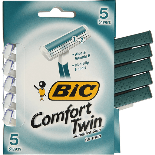 Bic Comfort Twin Shavers For Men Sensitive Skin