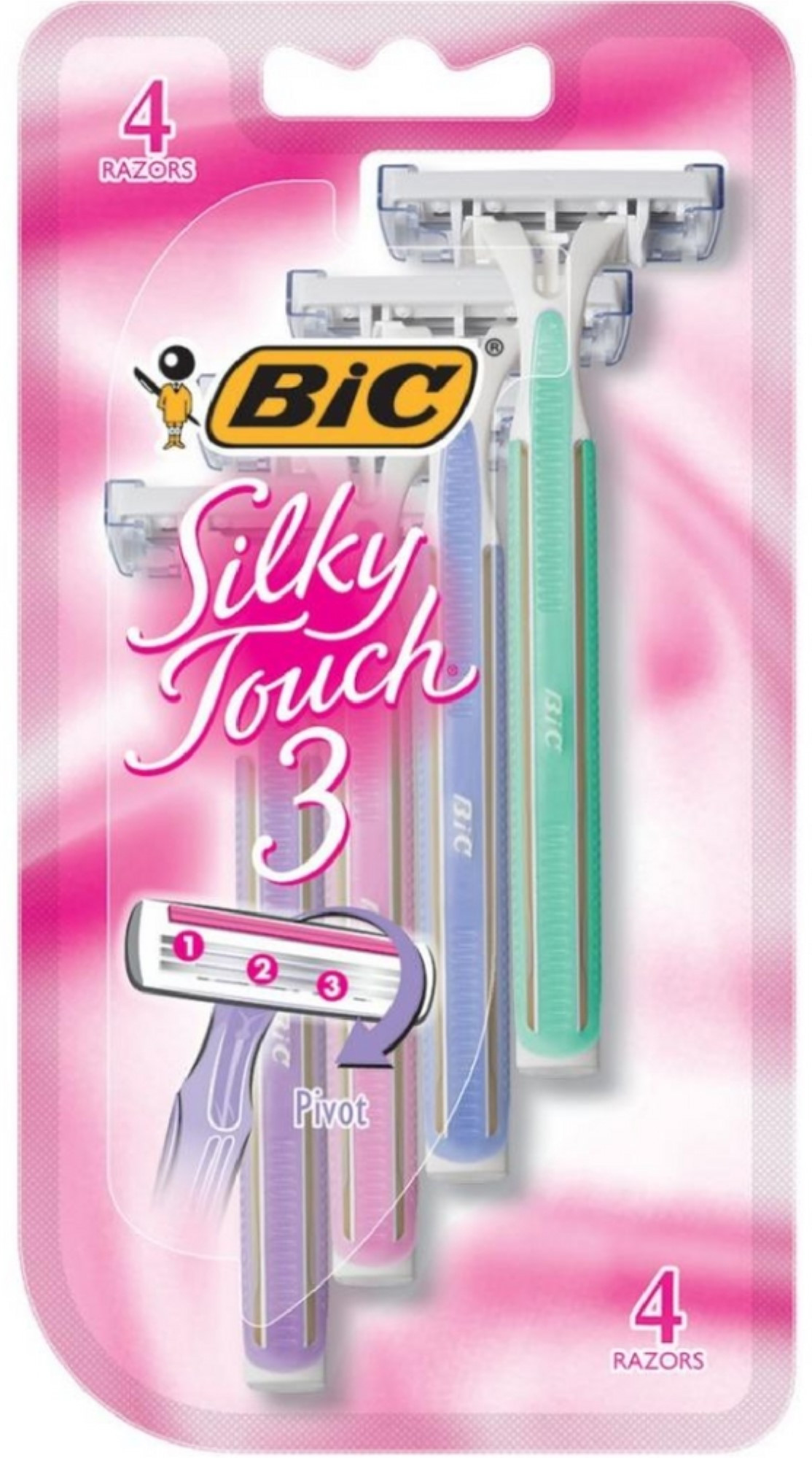 BiC Women Razor Silky Touch 3 Pivot