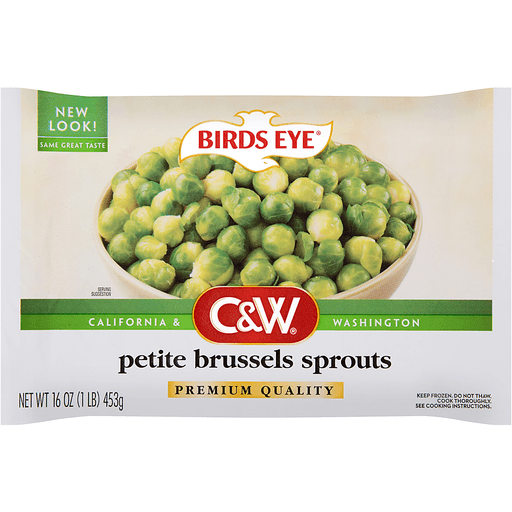 C&W Birds Eye Petite Brussels Sprouts 16 Oz. Bag