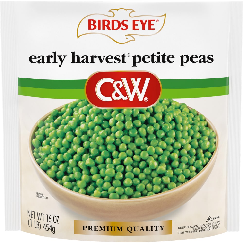 Birds Eye Petite Peas, Early Harvest, Premium Quality 16 Oz