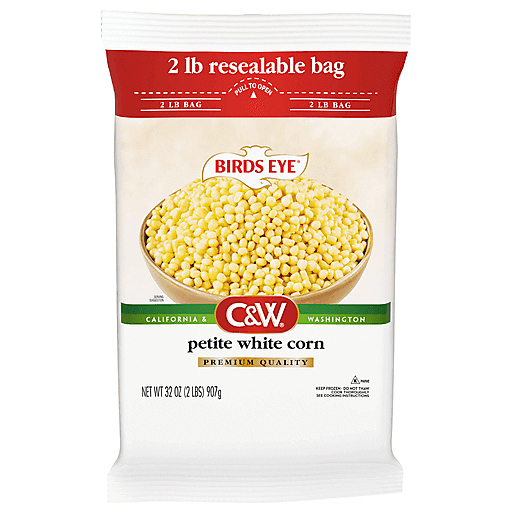 Birds Eye C&W Premium Quality Petite White Corn 32 Oz