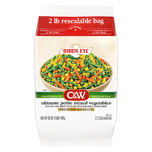 C&W Birds Eye Ultimate Petite Mixed Vegetables 32 Oz. Bag