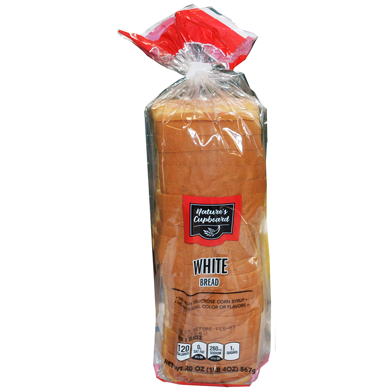 Nature's Cupboard White Bread, White