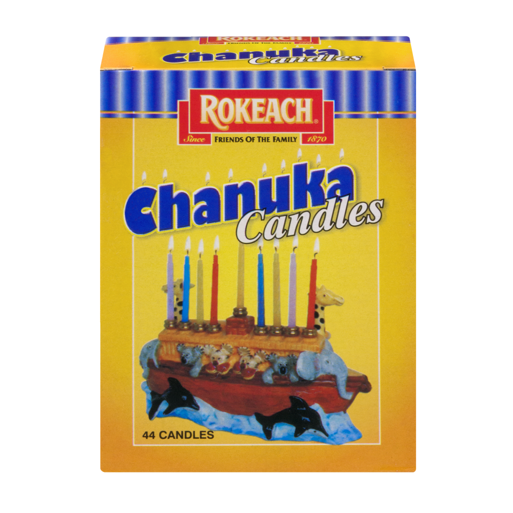 Rokeach Chanukah Candles 0 - 44 Count