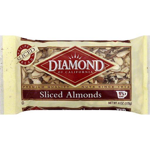 Diamond of California Sliced Almonds 6 Oz. Bag