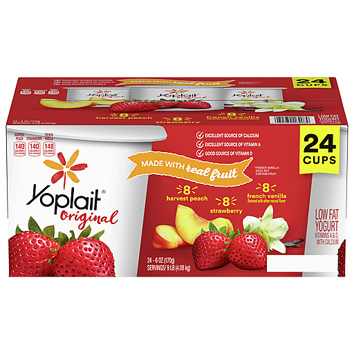 Yoplait Yogurt, Low Fat, Assorted