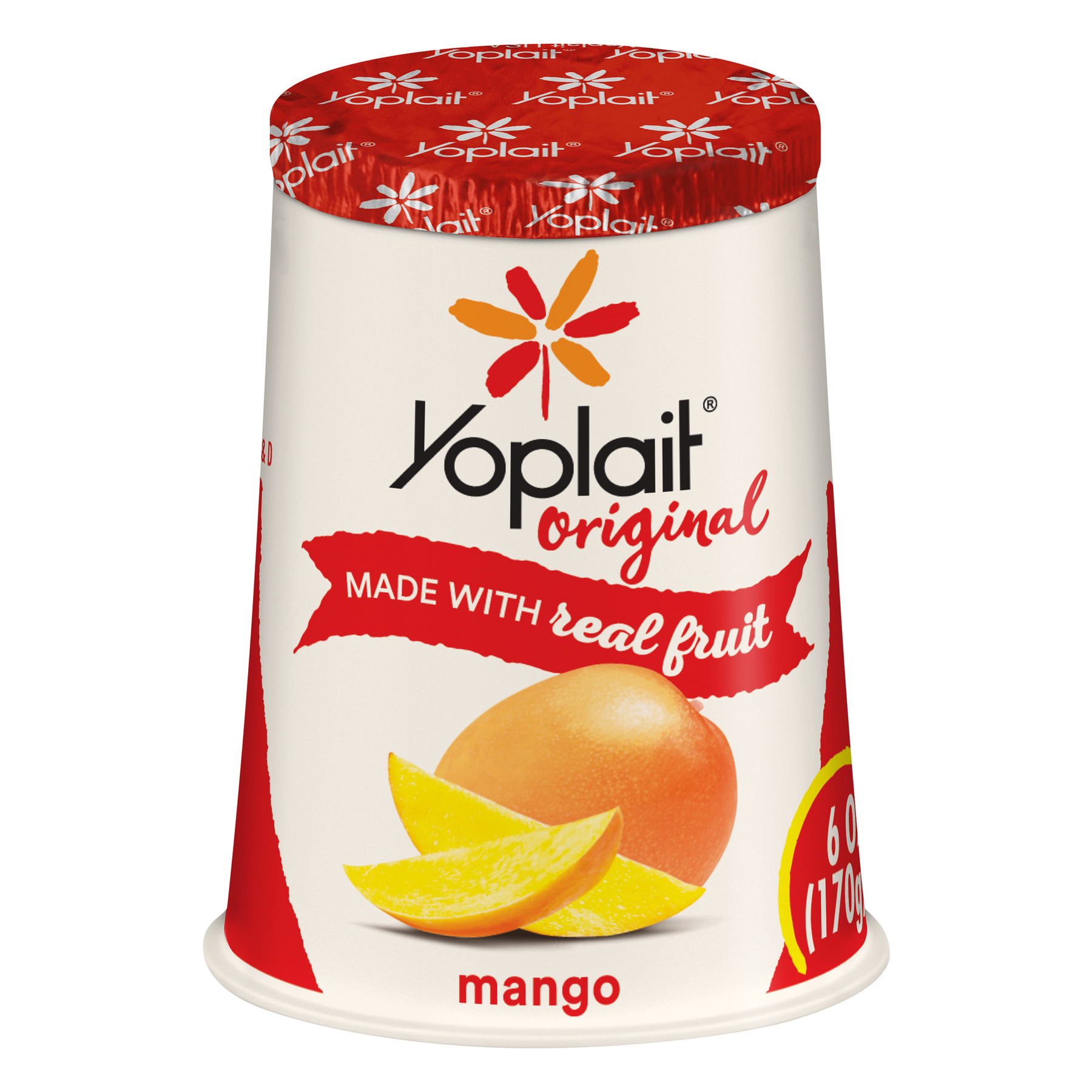 Yoplait Original Yogurt Mango 6.0 Oz Cup