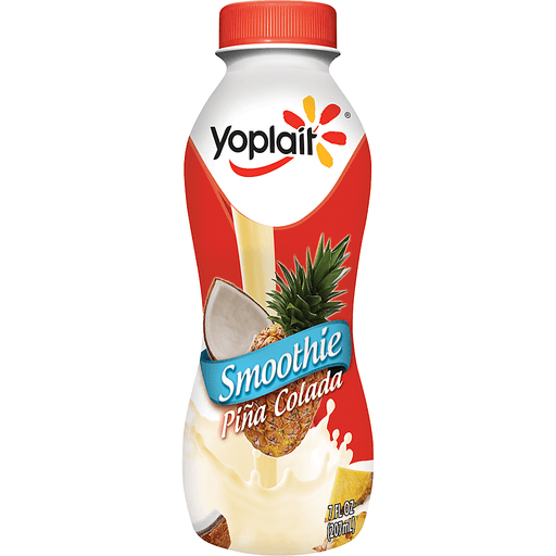 Yoplait Pina Colada Smoothie 7 Fl. Oz. Bottle