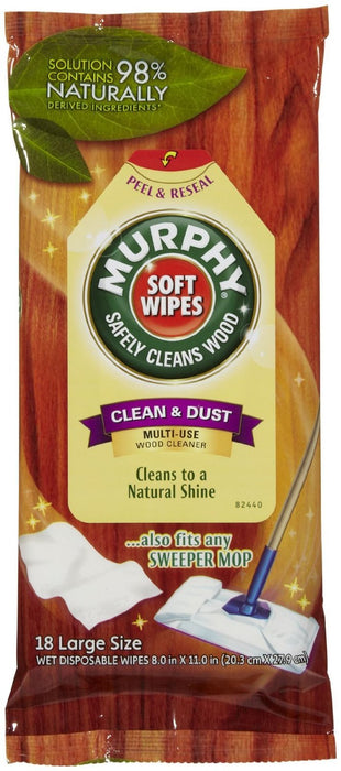 Murphy 25902 Multi-Use Oil Soap Soft Wipes