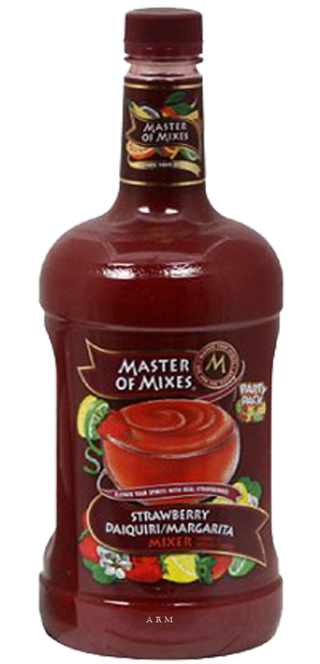 Master of Mixes Handcrafted Daiquiri/Margarita Mixer Strawberry