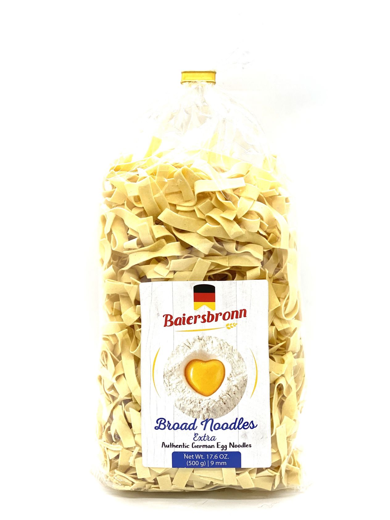 Authentic German Extra Broad Egg Noodles 500g