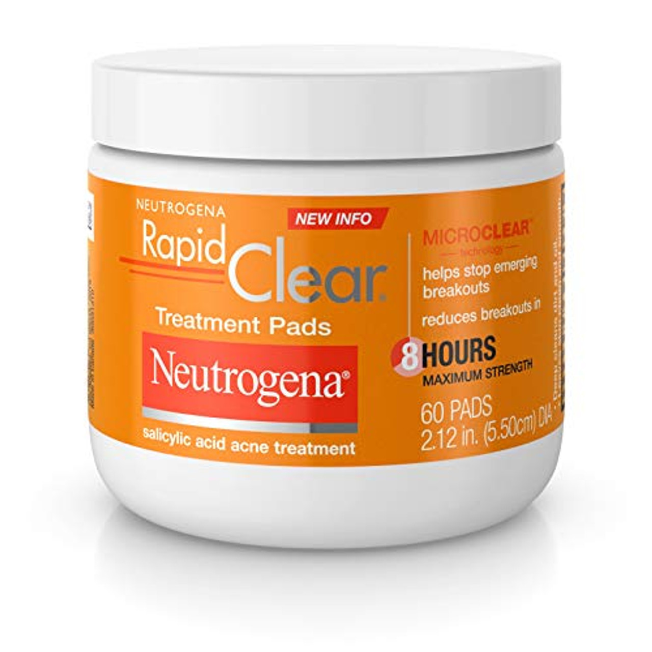 Neutrogena Rapid Clear Maximum Strength Acne Face Pads
