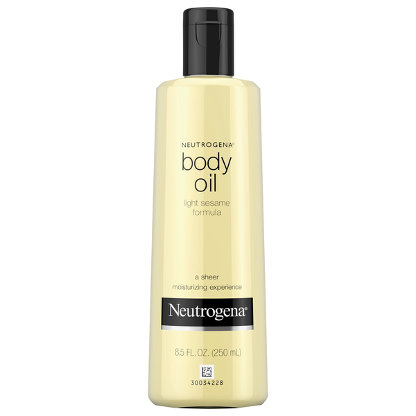 Neutrogena Body Oil Light Sesame Formula Sheer Moisturizing Experience