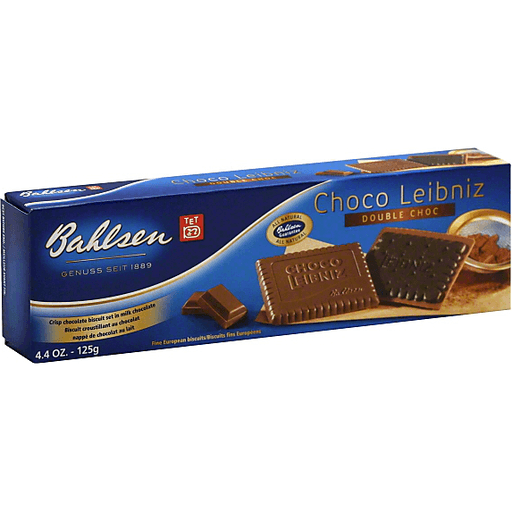 Bahlsen Choco Leibniz Double Choc Fine European Biscuits