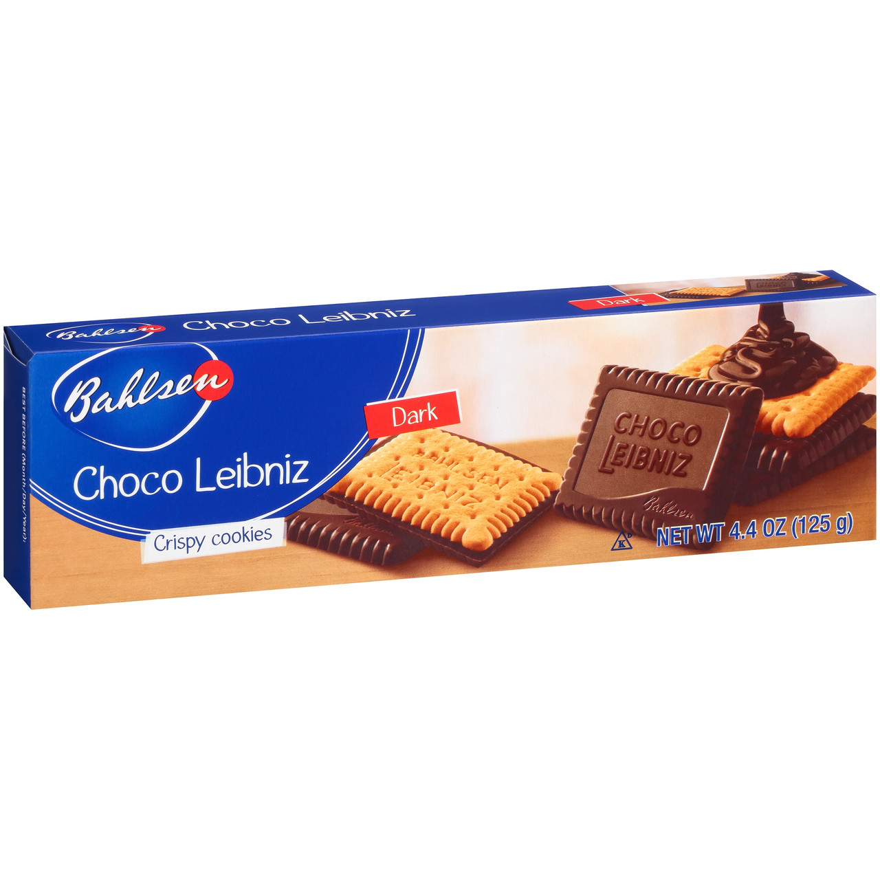 Bahlsen Leibniz Dark Chocolate Biscuit 4.4 Oz 12ct Case