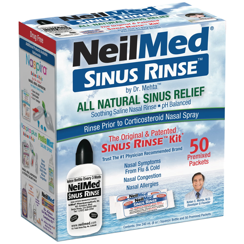 NeilMed Pharmaceuticals Original Sinus Rinse Kit Packets - 50ct