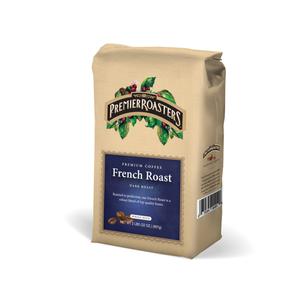 Premier Roasters Whole Bean Coffee French Dark Rst