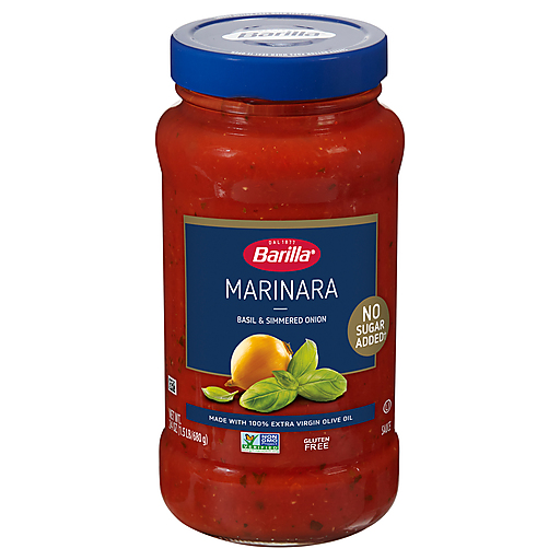 Barilla Basil & Simmered Onion Marinara Pasta Sauce 24 Oz